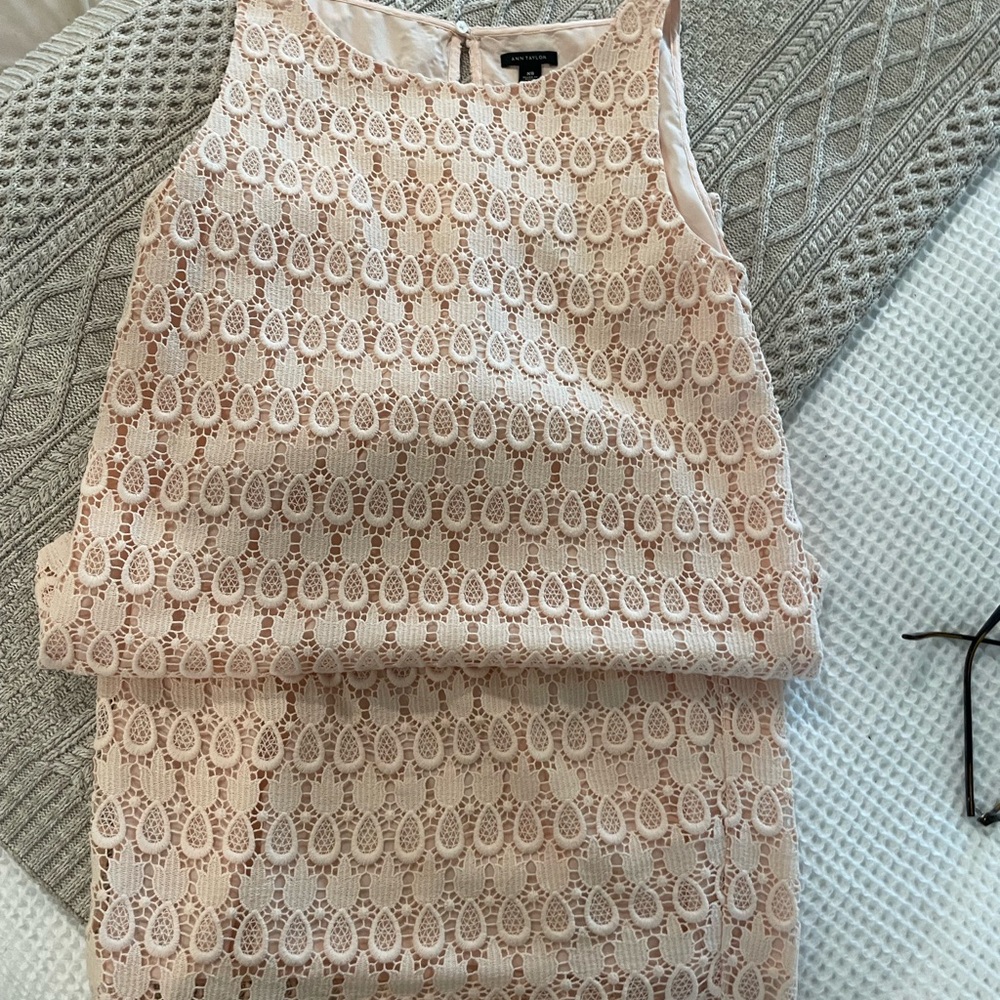 Ann Taylor top and skirt